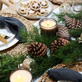 Duo Christmas Candle Gift Set 2 x 210g