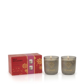 Duo Christmas Candle Gift Set 2 x 210g