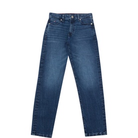 Faded Straight Leg Jeans