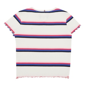 Flag Logo Striped T-Shirt