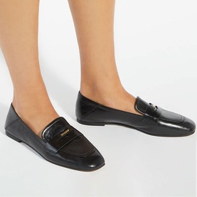 Glances Crush Back Penny Loafers