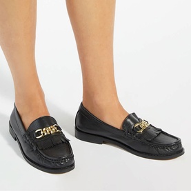 Granules Fringed Loafers