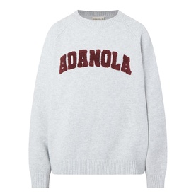 Varsity Logo Boucle Sweater