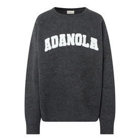 Varsity Logo Boucle Sweater