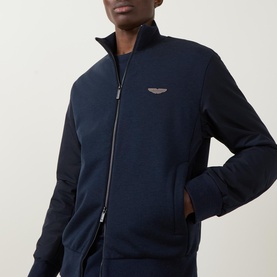 Wing Logo Zip Sweatshirt
