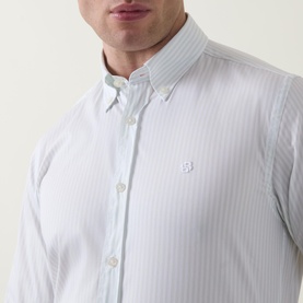 Roan Logo Striped Shirt