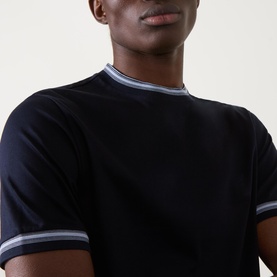 Tessler Contrast Trim T-Shirt