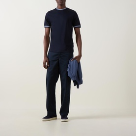 Tessler Contrast Trim T-Shirt