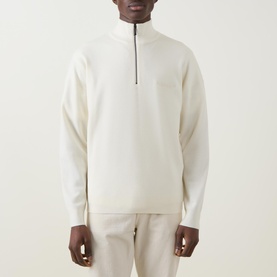Ulbano Logo Half Zip Sweater