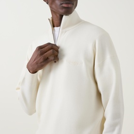 Ulbano Logo Half Zip Sweater