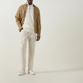 Ulbano Logo Half Zip Sweater