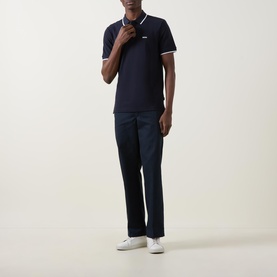 Parlay190 Logo Tipped Polo Shirt