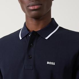 Parlay190 Logo Tipped Polo Shirt
