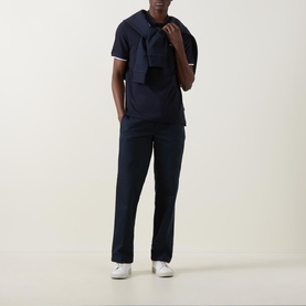 Parlay190 Logo Tipped Polo Shirt