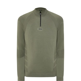 Tour Seam Half-Zip Sweater