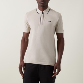 Philix GOC Logo Zip Polo Shirt