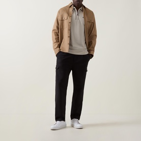 Philix GOC Logo Zip Polo Shirt