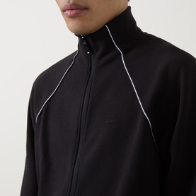 Contrast Stripe Logo Two-Piece Tracksuit
