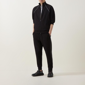 Contrast Stripe Logo Two-Piece Tracksuit
