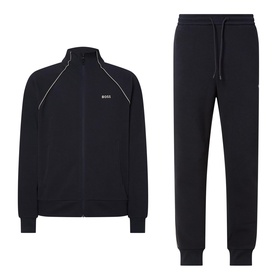 Logo Contrast Piped Tracksuit