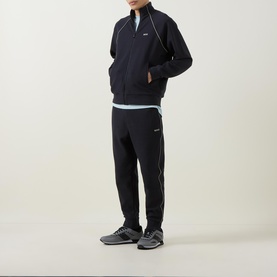 Logo Contrast Piped Tracksuit