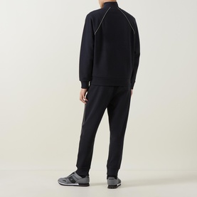 Logo Contrast Piped Tracksuit