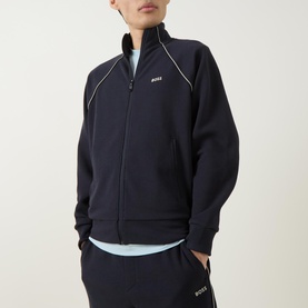 Logo Contrast Piped Tracksuit