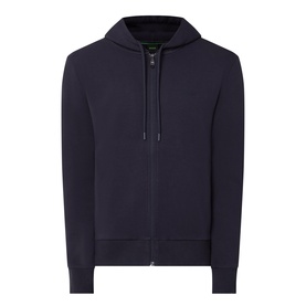 Saggy Logo Zip Hoodie