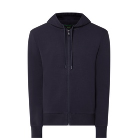 Saggy Logo Zip Hoodie