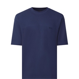 Te Hive Logo Textured T-Shirt