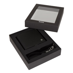 Leather Billfold Wallet & Wristlet Gift Set