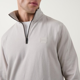 Zetrust Logo Half-Zip Sweatshirt