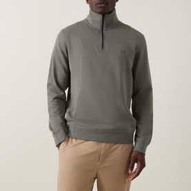 Zetrust Logo Half-Zip Sweatshirt