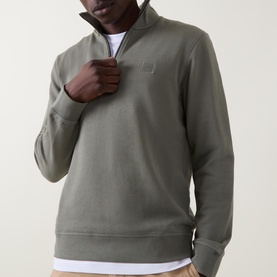 Zetrust Logo Half-Zip Sweatshirt