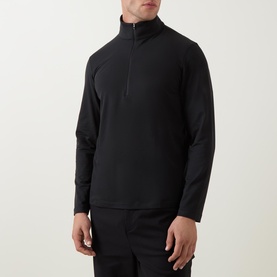Soft Jersey Half-Zip Sweatshirt