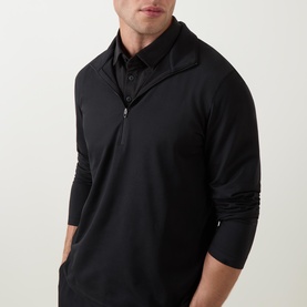 Soft Jersey Half-Zip Sweatshirt