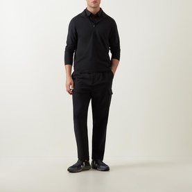 Soft Jersey Half-Zip Sweatshirt