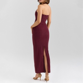 Lusilla Mesh Halter Dress
