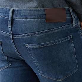 Federal Mid-Rise Straight Leg Jeans