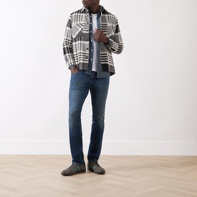 Federal Mid-Rise Straight Leg Jeans