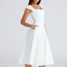 Raisa Twill Dress