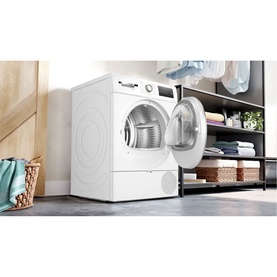 8kg Series 4 Heat Pump Tumble Dryer White