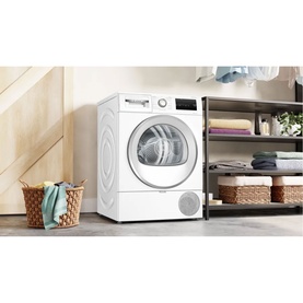 8kg Series 4 Heat Pump Tumble Dryer White