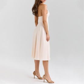 Solada Georgette Halter Sundress