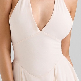 Solada Georgette Halter Sundress
