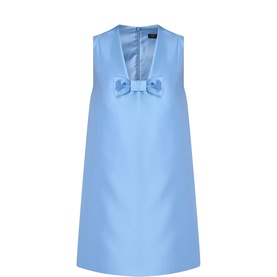 Rusane Bow-Detail Mini Shift Dress