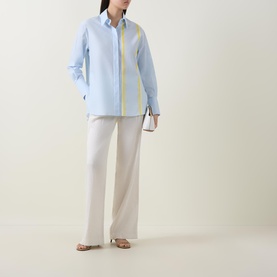 Stripe Single-Cuff Shirt