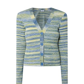 Striped Knitted Cardigan