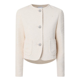 Boucl&eacute; Cropped Jacket