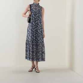Tulle Embroidered Dress